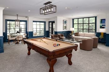 24 Hour club house with billiards